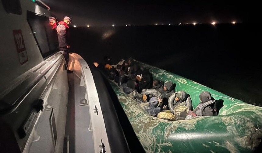 Aydın'da 18 düzensiz göçmen yakalandı