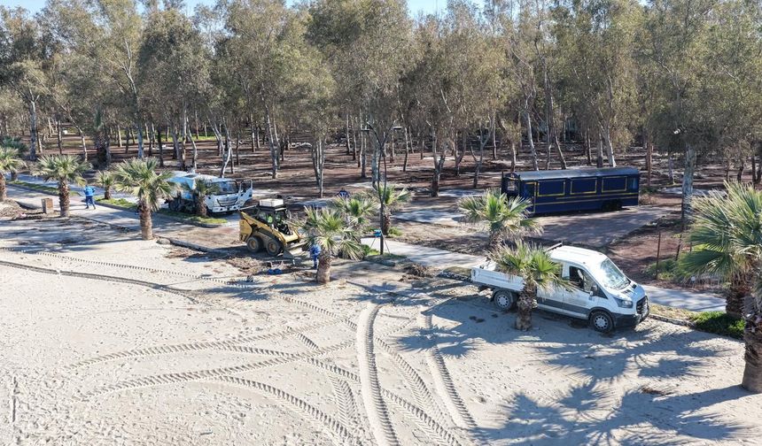 Başkan Çerçioğlu’ndan Sevgi Yolu’nda temizlik çalışması