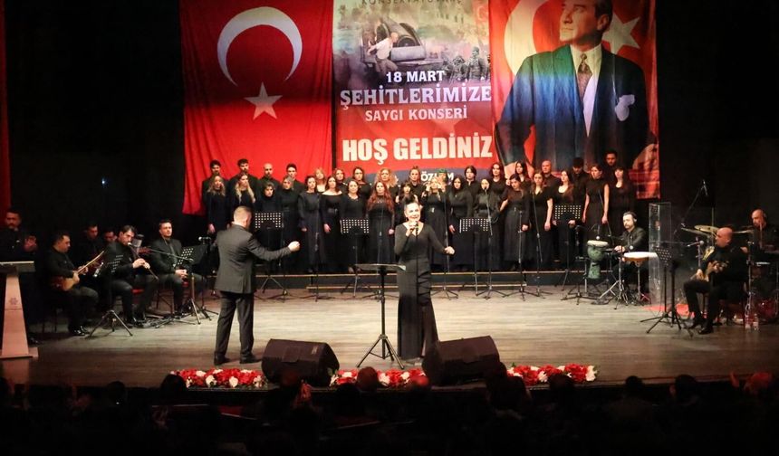 Başkan Çerçioğlu vatandaşları 18 Mart Şehitlerimize Saygı konseri ile buluşturdu