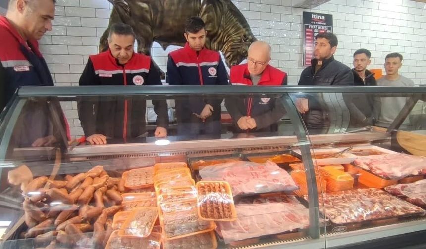 Gıda denetimi yapıldı