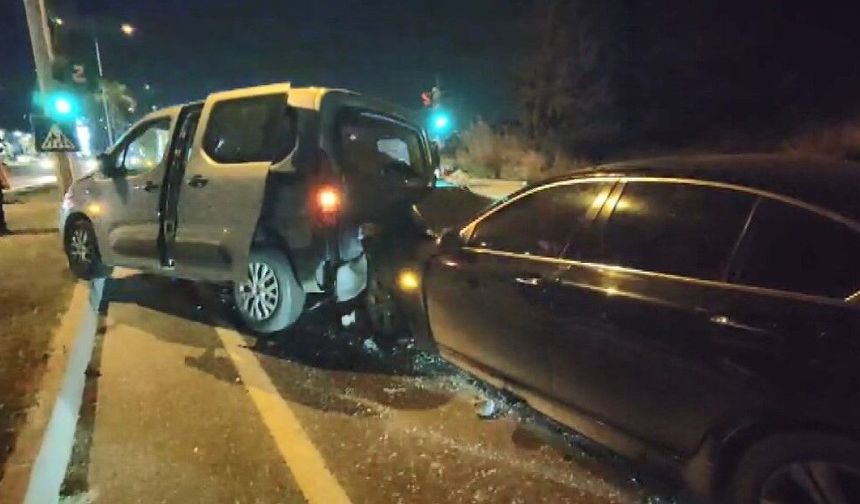 Trafik kazasında 4 yaralı