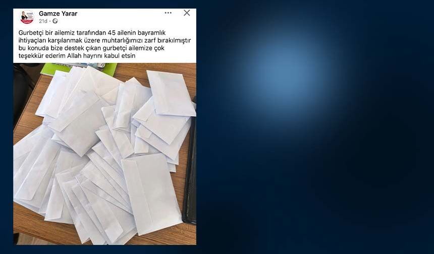 Bu gurbetçi ayakta alkışlanır.. 45 aileye bayram desteği sağlandı