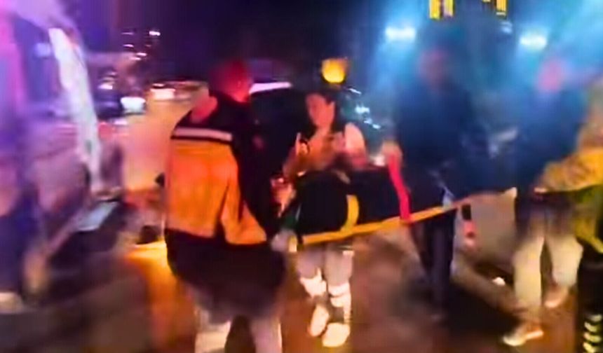 Direksiyon hakimiyetini kaybeden sürücü yaralandı