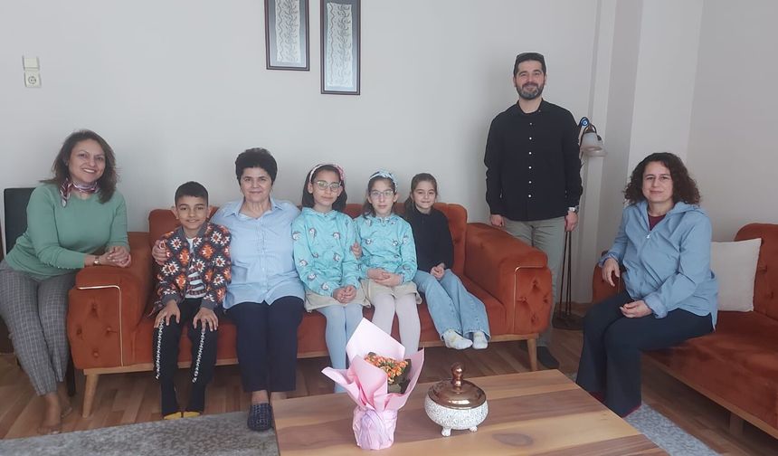 Nazilli’de anlamlı bayram ziyareti duygulandırdı