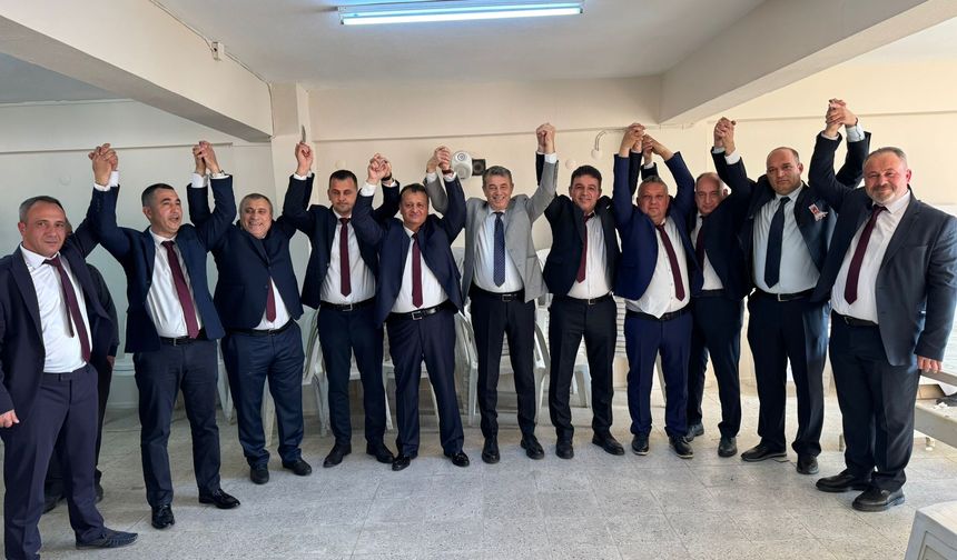 Nazilli Şoförler Odası’nda başkan değişti: Mehmet Üstaş dönemi başladı