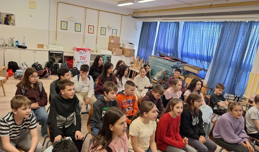 Nazillili öğrenciler projelerini bu kez Budapeşte’de yürüttü