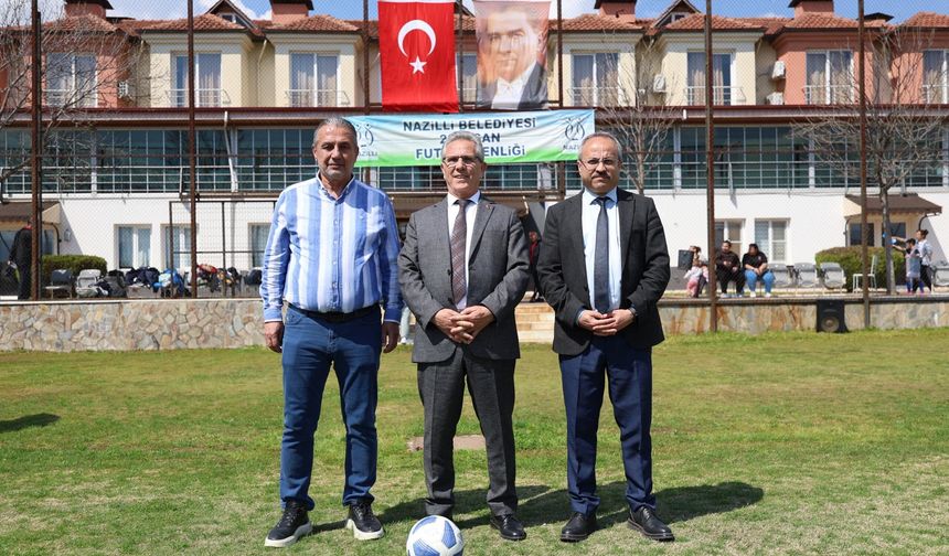 Nazilli’de 23 Nisan coşkusu futbol turnuvasıyla başladı