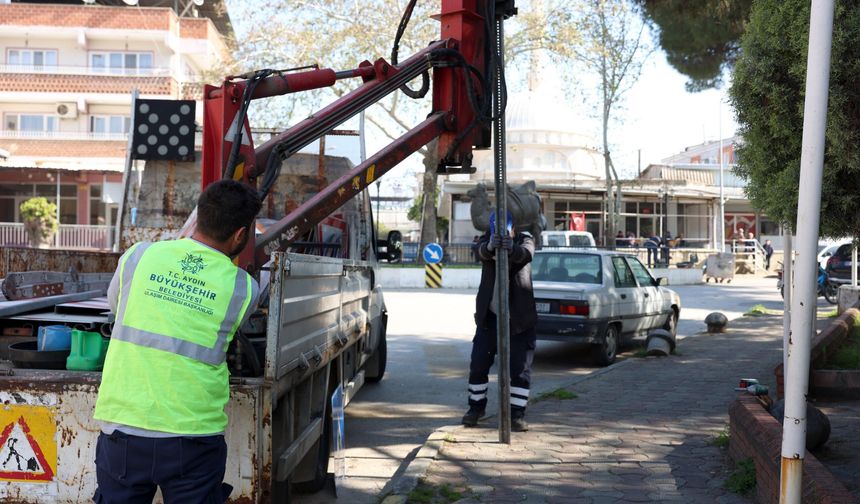 Aydın Büyükşehir Belediyesi il genelinde çalışmalarını sürdürüyor