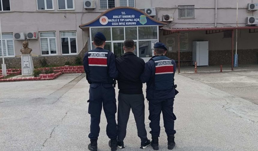 Nazilli’de 20 yıl hapis cezalı hükümlü yakalandı