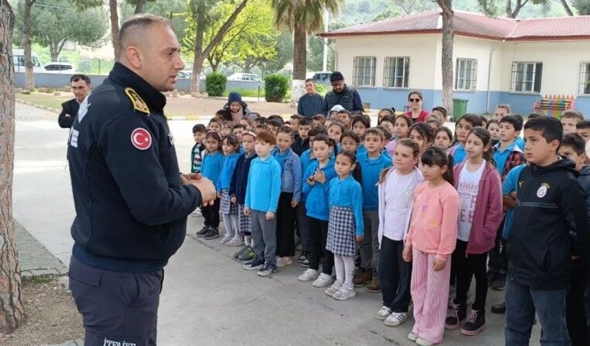Nazilli’de öğrencilere yangın bilinci aşılandı
