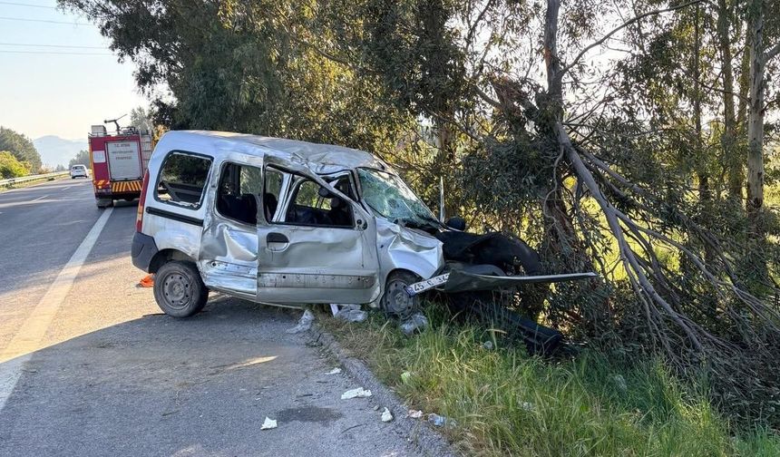 Aydın’da trafik kazası: 3 yaralı