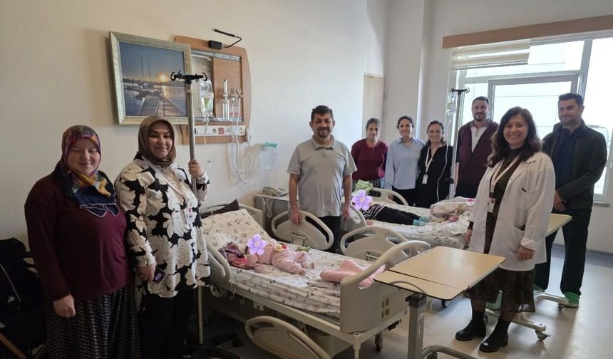 Nazilli’de hasta çocuklar unutulmadı