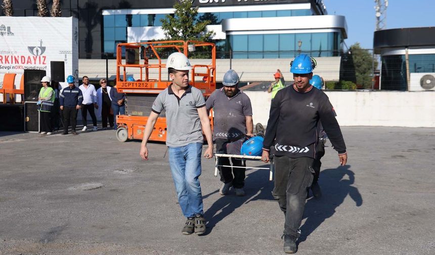 112 görevlileri tatbikatı gerçek zannetti