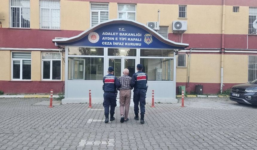 Aydın'da 70 yaşındaki firari hükümlü jandarmadan kaçamadı