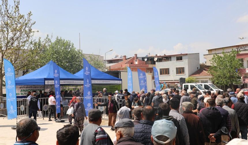 Başkan Çerçioğlu’nun öncülüğünde ata tohumları gelecek nesillere taşınıyor