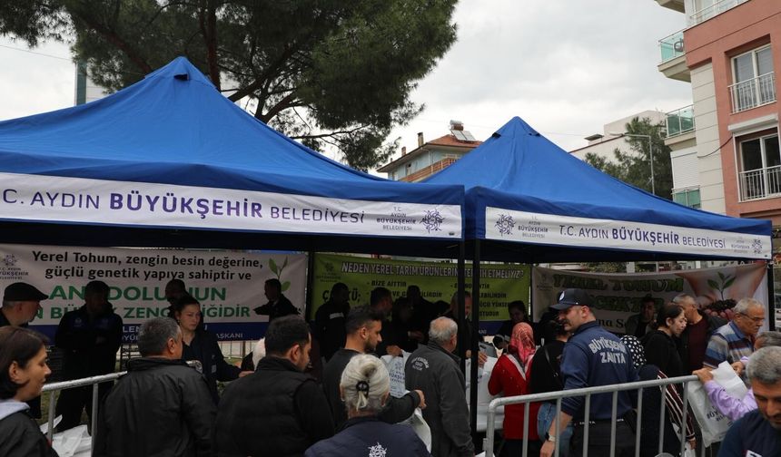 Başkan Çerçioğlu'nun çalışmaları ile ata tohumları gelecek nesillere taşınıyor