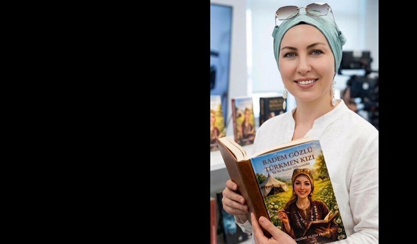 Bozkırın sessiz gücü sayfalara taşındı.. “Badem gözlü türkmen kızı” çıktı