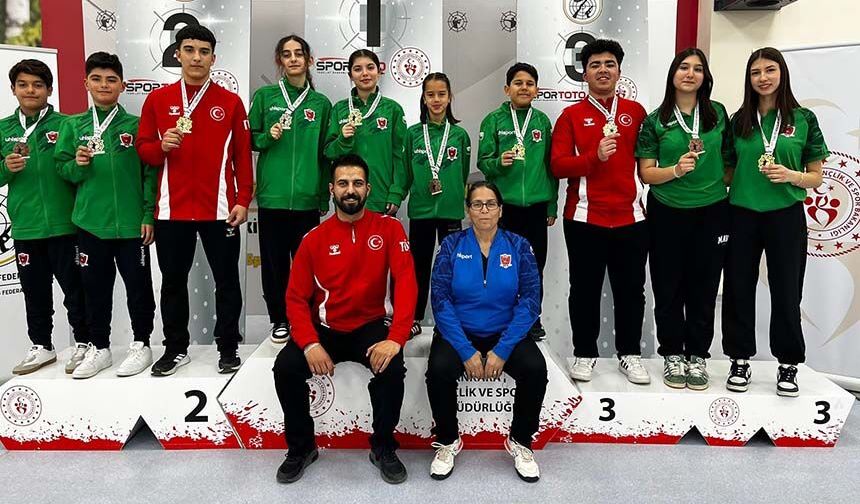 Aydınlı atıcılardan Ankara'da dikkat çeken başarı