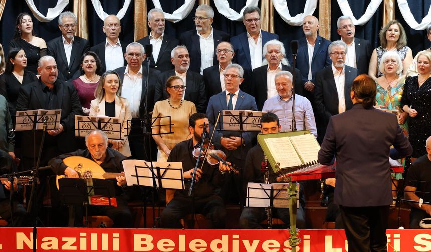 Nazilli’de “Şarkılarda Anılar” ile bahara coşkulu merhaba