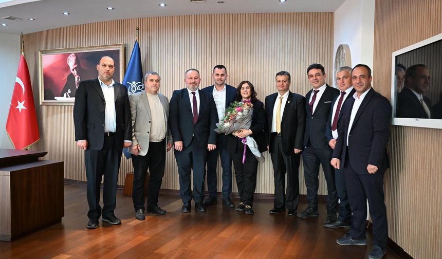 Başkan Çerçioğlu’na Nazilli şoförler ve Otomobilciler Odası’ndan ziyaret