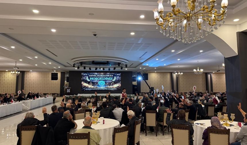 Nazilli Sanayi Sitesi Kooperatifi Genel Kurulu yapıldı