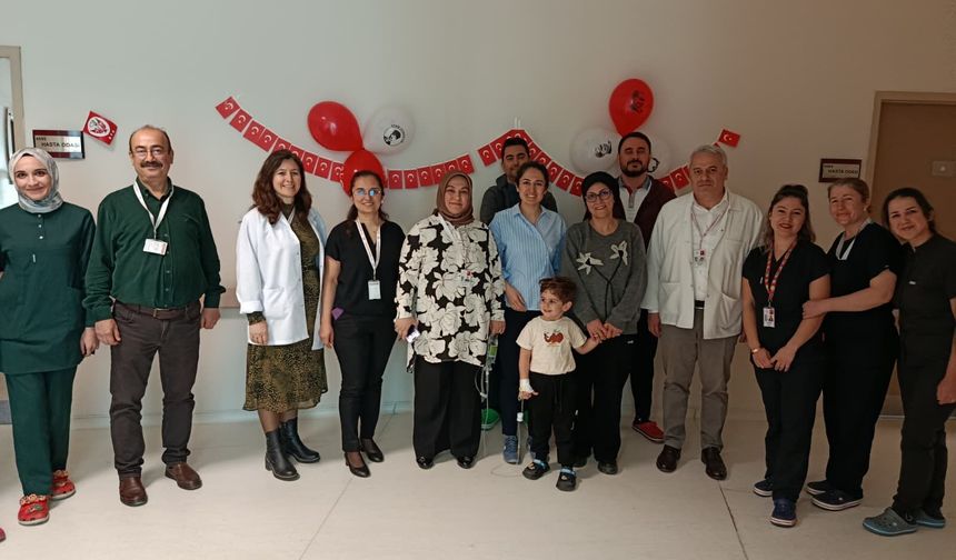 Nazilli Devlet Hastanesi’nde 23 nisan sevinci