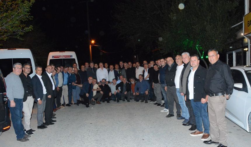 Başkan Künkcü’den Karpuzlu ve Çine’de gövde gösterisi