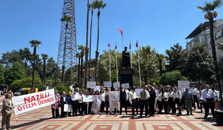 Nazilli’de otizm derneği ses yükseltti.. “Otizm artık fark edilmeyen bir durum değildir”