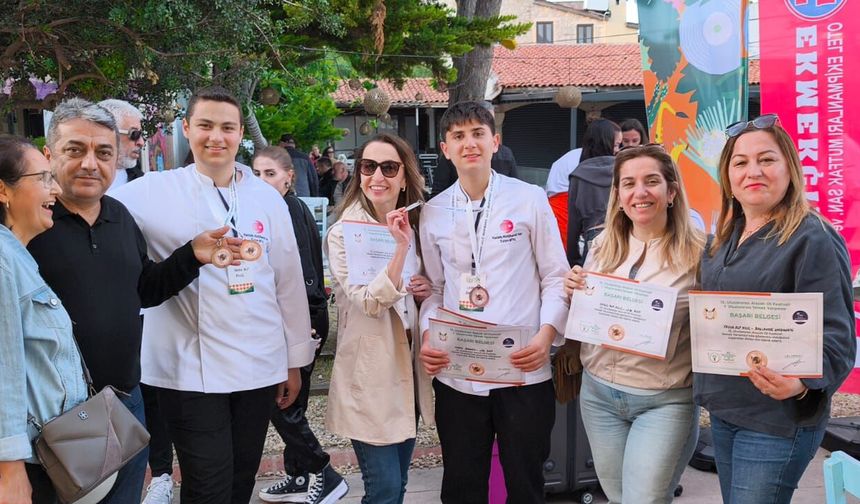Alaçatı Ot Festivali’nde Aydınlı genç şeflerin büyük başarısı
