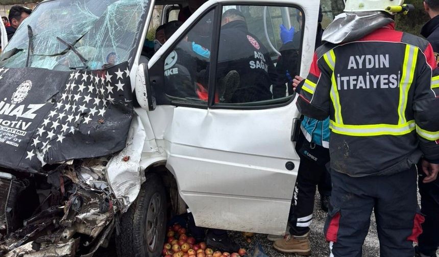 Aydın’da trafik kazası: 6 yaralı
