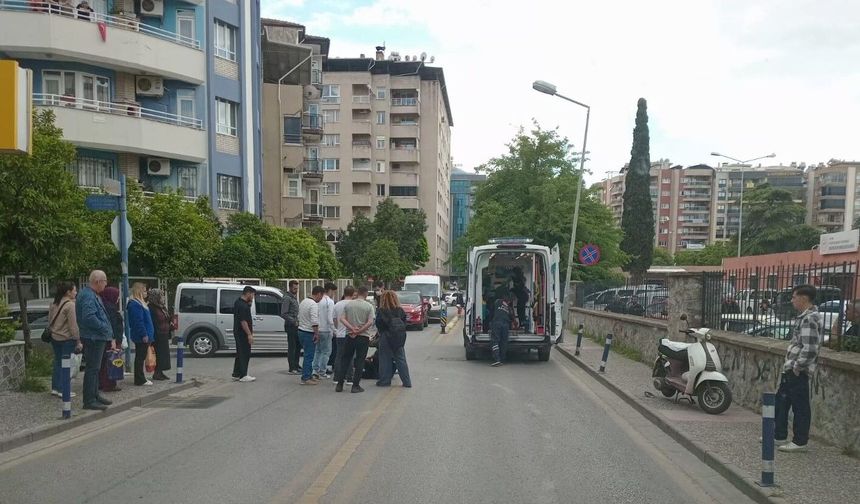 Ticari araç ile motosiklet çarpıştı: 1 yaralı