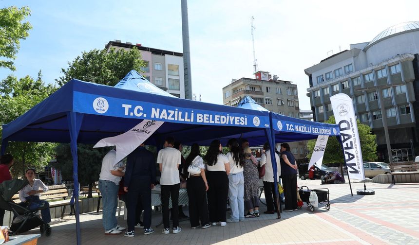 NAFAD standına vatandaşlar ilgi gösterdi