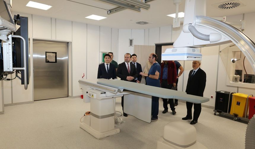 Aydın Şehir Hastanesi’nde ilk anjiyo başarıyla yapıldı