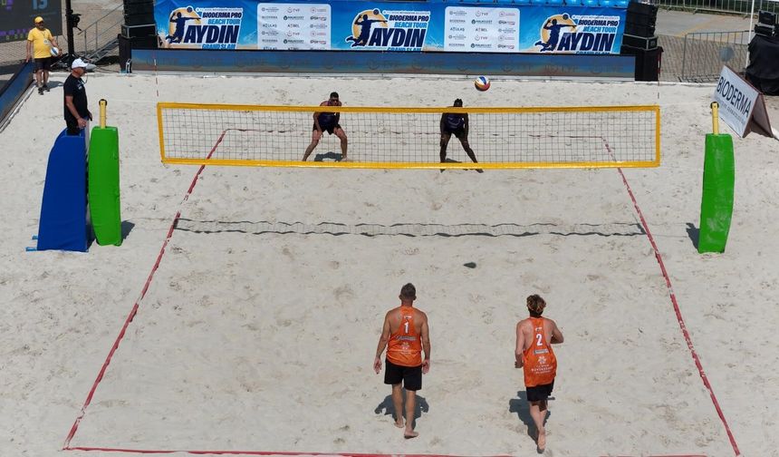 Plaj Voleybolu heyecanı Aydın’da yaşandı