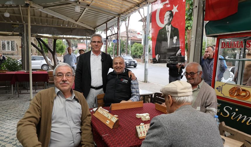 Başkan Tetik Şirinevler’de vatandaşları dinledi