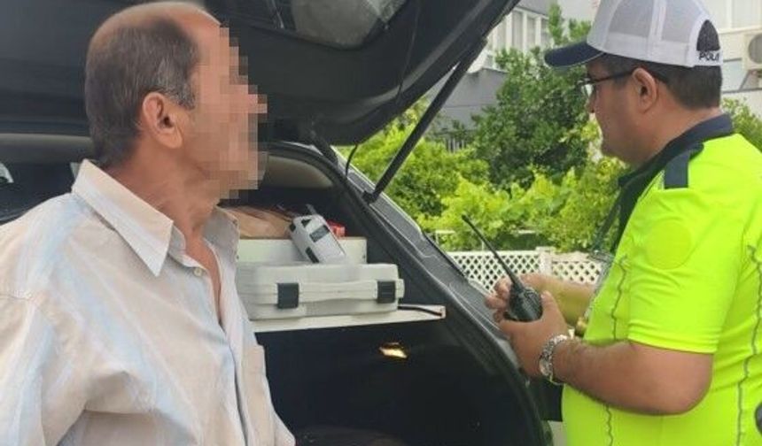 Nazilli’de trafikte zikzak çizerek ilerledi, hem alkollü hem firari çıktı