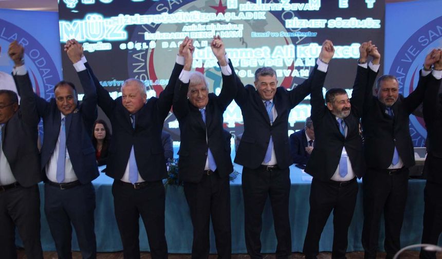 AYESOB'da Başkan Künkcü güven tazeledi