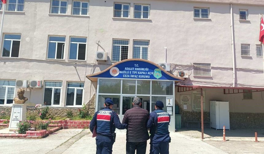 Buharkent’te 11 yıl hapis cezası ile aranan hükümlü yakalandı