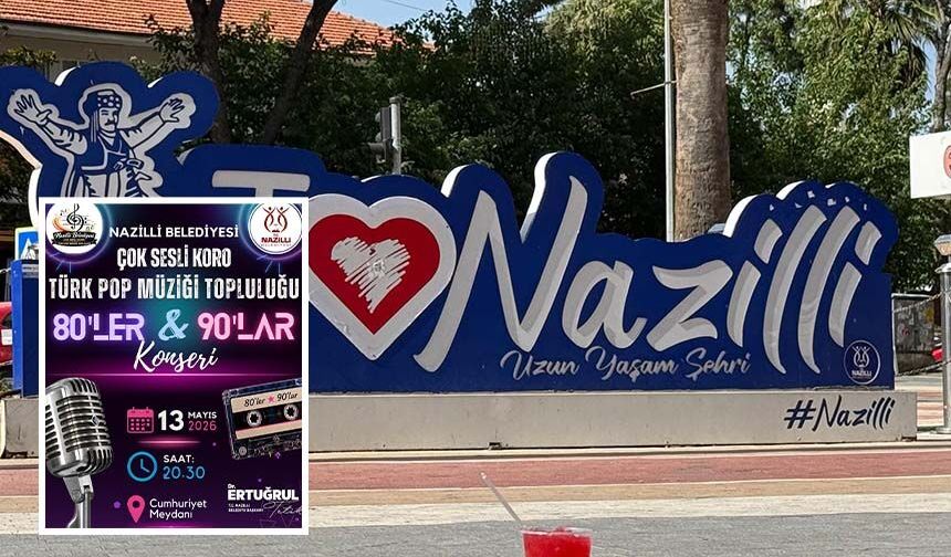 Nazilli Cumhuriyet Meydanı müzik dolu geceye hazırlanıyor