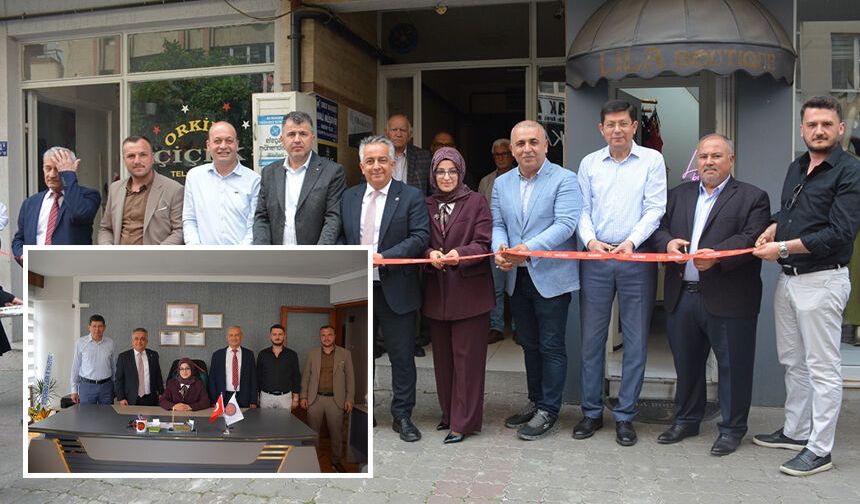 Nazilli’de hukuk camiasına yeni bir soluk.. Genç avukat bürosunu açtı