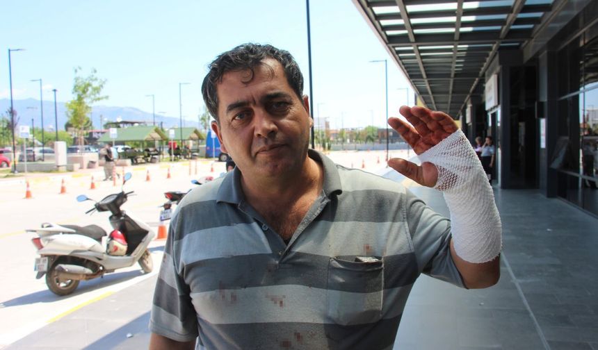 "Bu işin Vakko'su benim" diyen kasap kendini kesti