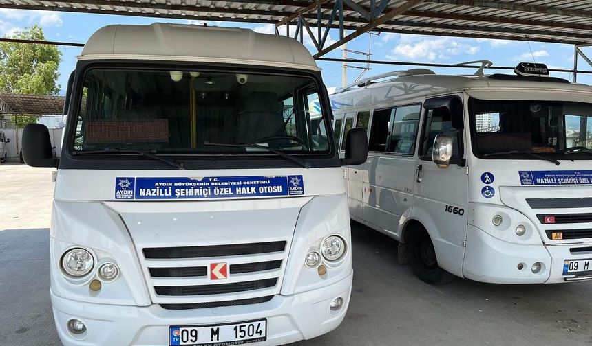 Nazilli’de toplu ulaşıma zam