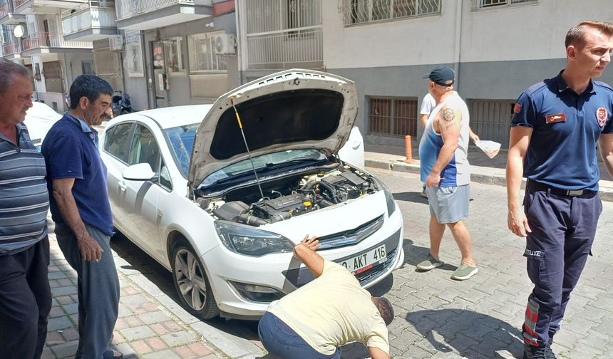 Yanlış park itfaiyenin erken müdahalesini engelledi