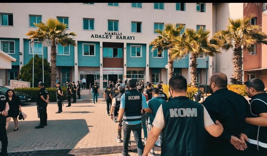Nazilli’de operasyon! Cezaevinden talimat alan, kurşunlama olaylarının şüphelileri yakalandı