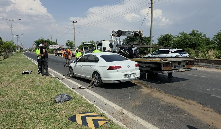 Aydın'da trafik kazası.. 1 kişi hayatını kaybetti