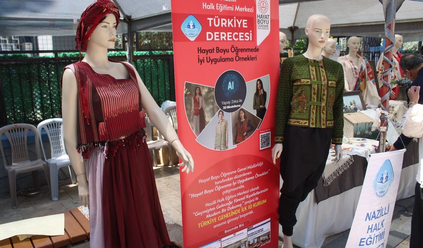 Aydın'da ata mirası kıyafetler yapay zeka ile geleceğe taşındı