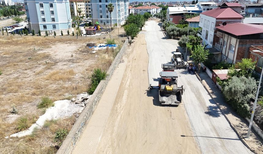 Başkan Tetik 41 noktadaki yol çalışmalarını yerinde inceledi