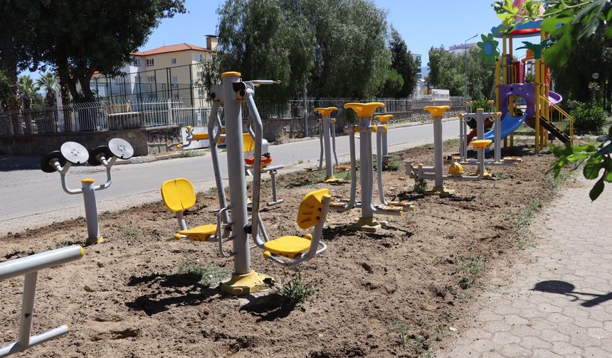 Nazilli’de çocuk oyun ve spor alanları bakıma alındı