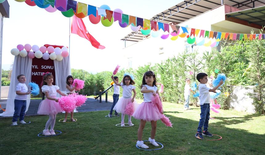 Başkan Çerçioğlu’nun Aydın’a kazandırdığı çocuk gelişim merkezlerinde mezuniyet heyecanı
