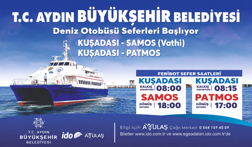 Başkan Çerçioğlu’nun öncülüğünde Ege’nin iki yakası birbirine bağlanıyor